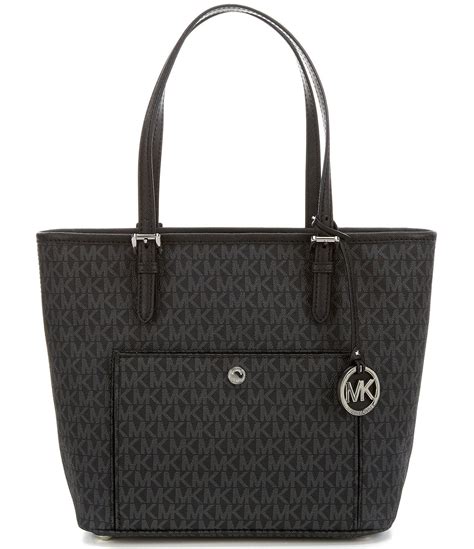 black jet set michael kors tote|Michael Kors jet set luggage.